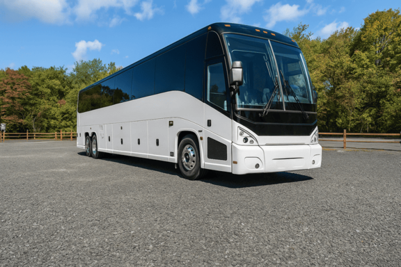 Noblesville Charter Bus 56 Passenger Charter Bus